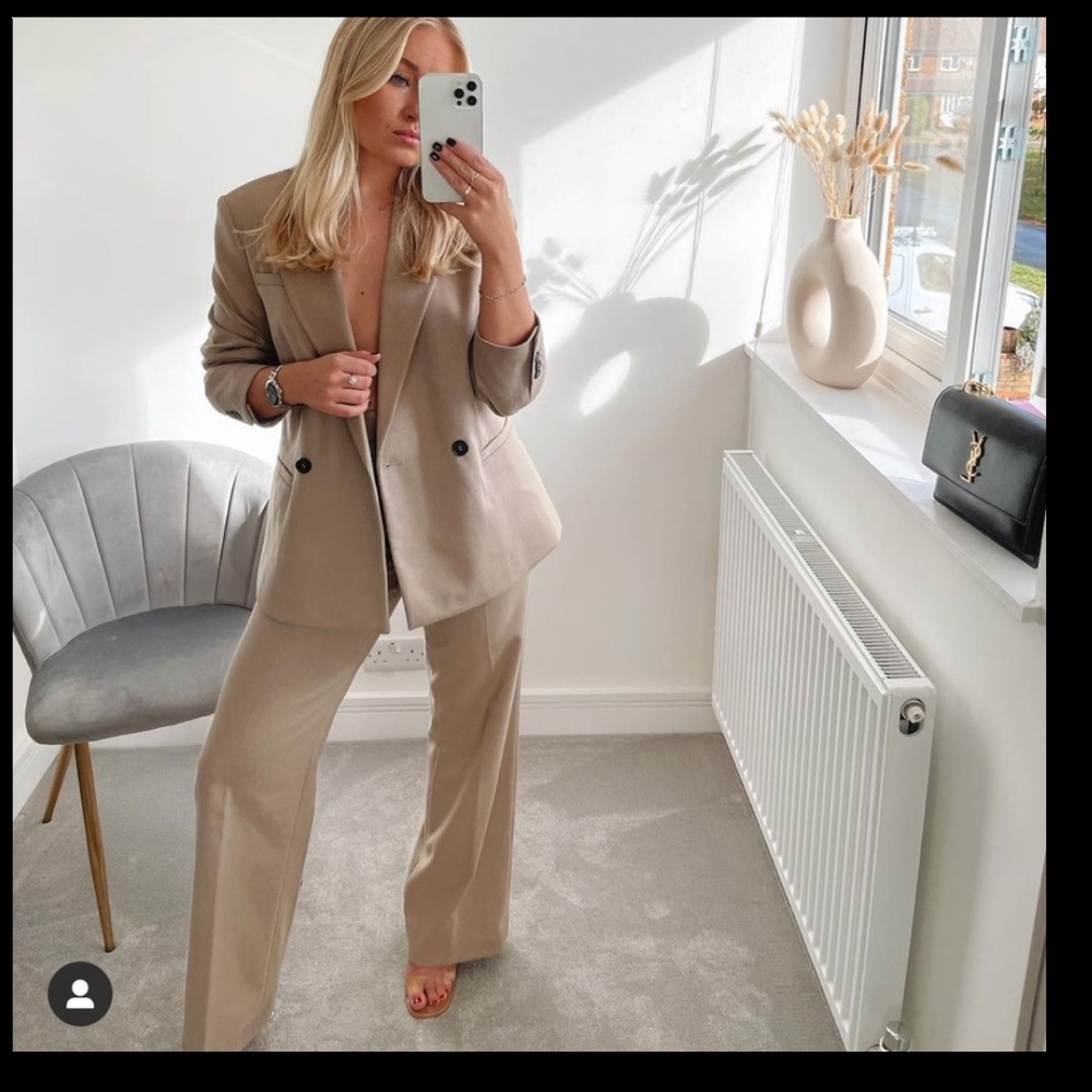 Zara set blazer and pants bloggers fav